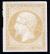 timbre N° 13A, Napoléon III 10 c - EMPIRE FRANC non dentelé