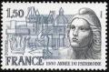 timbre N° 2092, Année du patrimoine