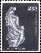 timbre N° 2234, Marc Boyan «La famille»