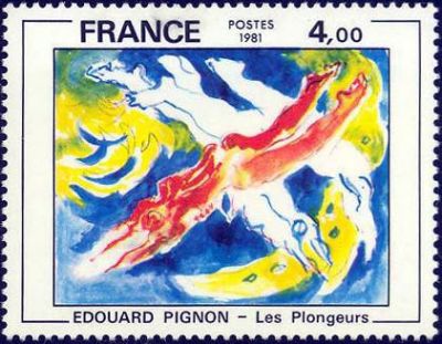  Édouard Pignon «Les plongeurs» 