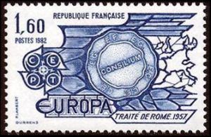  Europa - CEPT <br>Traité de Rome 1957