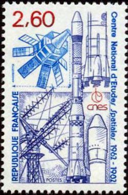  20ème anniversaire du centre national d'études spatiales (C N E S) 