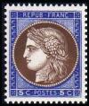 timbre N° 348, Cérès - Exposition philatélique de Paris (PEXIP)