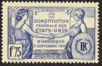 timbre N° 357, Constitution des Etats Unis