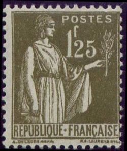  Type Paix 2ème série 1f25 