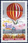 timbre N° 2262, Bicentenaire de l'air et de l'espace - J. Charles et M.N. Robert - 2ème ascension de l'homme dans l'atmosphère