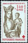  Vierge à l´Enfant, Baillon, XIVème siècle - Croix Rouge 