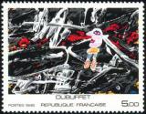 timbre N° 2381, Jean Dubuffet «L'égaré»