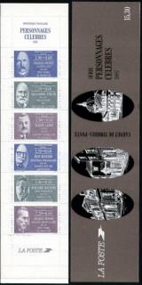 timbre N° BC2460, La bande carnet médecins et biologiste célèbres