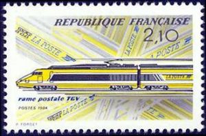  Mise en service de la rame postale TGV 