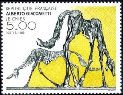  Alberto Giacometti «Le chien» 