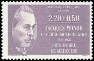  Jacques Monod (1910-1976) biologiste prix Nobel 1965 