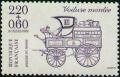 timbre N° 2525, Journée du timbre - Voiture montée