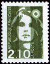 timbre N° 2622, Marianne du bicentenaire