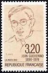 timbre N° 2641, Jean Guéhenno (1890-1978) écrivain, critique et polémiste