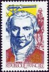 timbre N° 2667, Bicentenaire de la révolution - Gaspar Monge, comte de Péluse 1746- 1818
