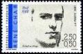 timbre N° 2686, René Char (1907-1988)