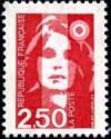 timbre N° 2715, Marianne du bicentenaire