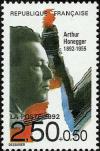 timbre N° 2750, Arthur Honegger (1892-1955)