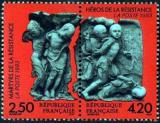  Martyrs et Héros de la résistance, sculpture de G. Jeanclos 