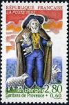 timbre N° 2976, Santons de Provence - Le berger