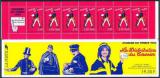 timbre N° BC2794, La bande carnet Journée du timbre  - La distribution du courrier