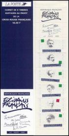 timbre N° BC2805, La bande carnet écrivains célèbres