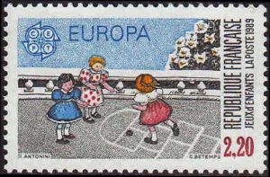  Europa - CEPT <br>Jeux d'enfants - Marelle