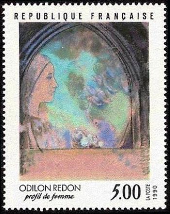  « Profil de femme » d'Odilon Redon 