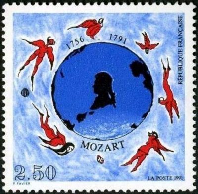  Mozart (1756-1791) Bicentenaire de sa mort 