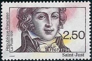  Bicentenaire de la révolution - Saint-Just 1767-1794 