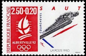  «Albertville 92» Jeux olympiques d'hiver - Saut - Courchevel 