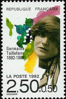  Germaine Tailleferre (1892-1983) compositrice française 