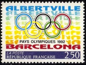  La France et l'Espagne pays olympiques 1992 <br>Albertville - Barcelona