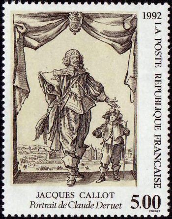  Jacques Callot « Portrait de Claude Deruet » 