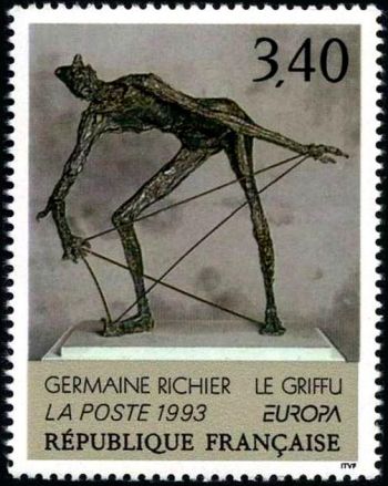  Europa - CEPT <br>« Le griffu » de Germaine Richier