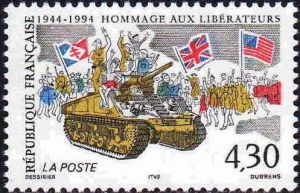  50ème anniversaire du débarquement en Normandie, Hommage aux libérateurs 