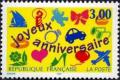  Timbres de souhaits : Joyeux anniversaire 