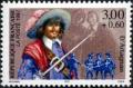 timbre N° 3117, D´Artagnan Personnage du roman «Les quatre mousquetaires» d'Alexandre Dumas,