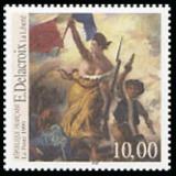  « La Liberté guidant le peuple » PhilexFrance 99 - tableau de Eugène Delacroix - 