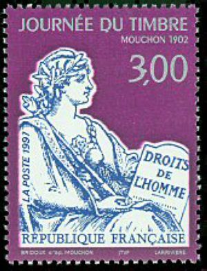  Journée du timbre, Le Mouchon 1902 