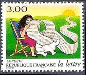  Le voyage d'une lettre <br>Lecture de la lettre, Le voyage d'une lettre