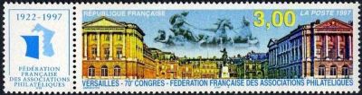  70ème congrès de la fédération française des associations philatéliques à Versailles 