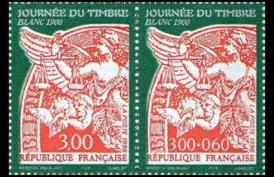 timbre N° P3136A, Journée du timbre 1998 Le type Blanc de 1900