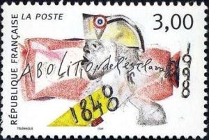 timbre N° 3148, Abolition de l'esclavage 150ème anniversaire