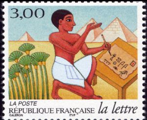 timbre N° 3151, La lettre au fil du temps