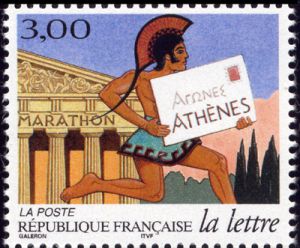 timbre N° 3152, La lettre au fil du temps