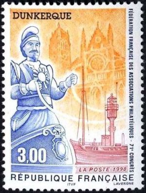 timbre N° 3164, 71ème congrès de la fédération française des associations philatéliques à Dunkerque