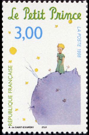 timbre N° 3177, Antoine de Saint-Exupéry « Le Petit Prince » PhilexFrance 99 exposition philatélique internationale