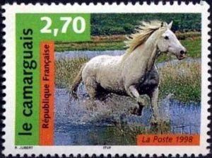 timbre N° 3182, Nature de France : Chevaux, Le camarguais